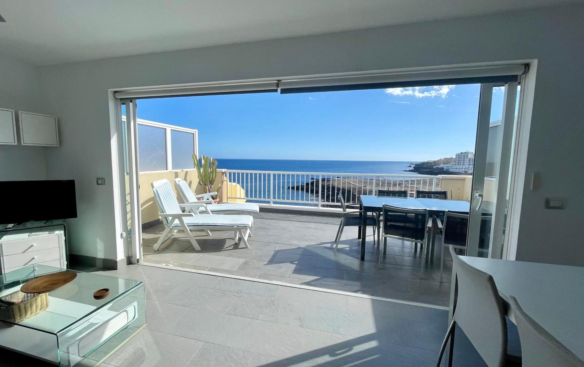 Apartamento Atico Frente Mar Los Abrigos Exterior foto